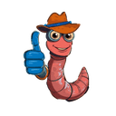 G'day Mate Bait Worms Logo